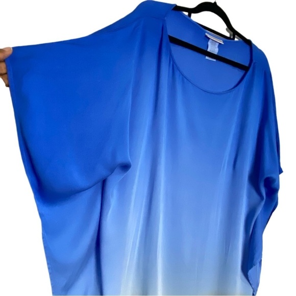 La Blanca Ombre Caftan Coverup - Picture 3 of 4